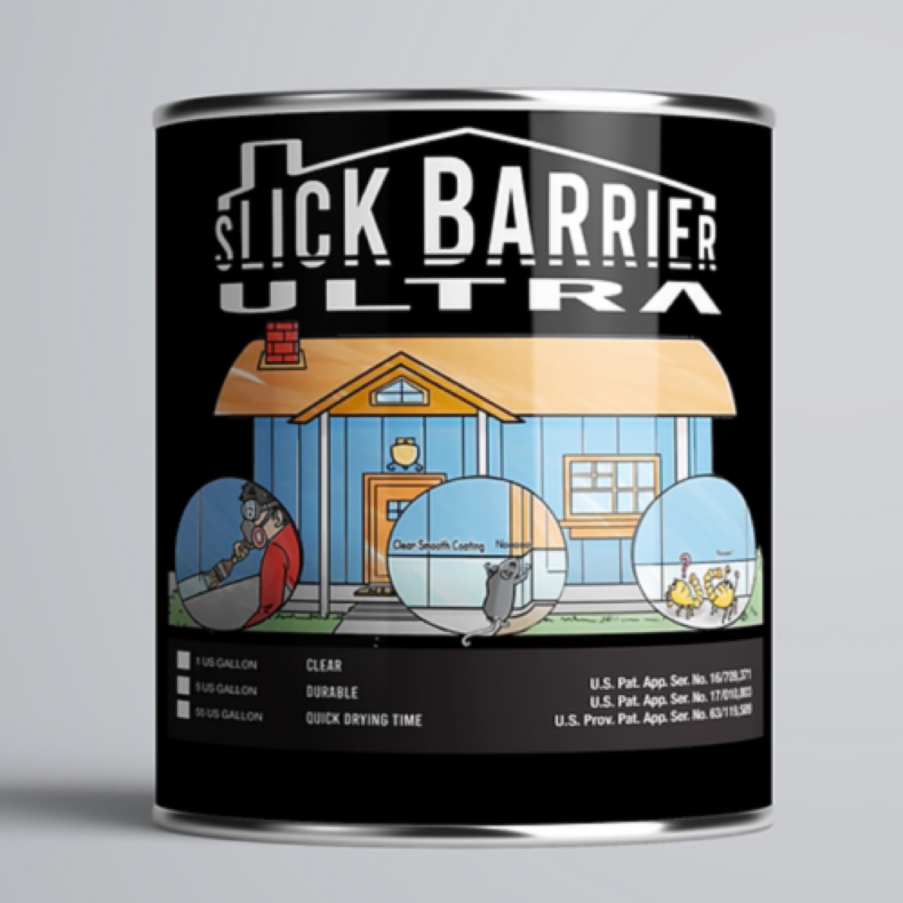 Slick Barrier Ultra Coat quart can